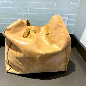 Leather Tan Shoulder Bag